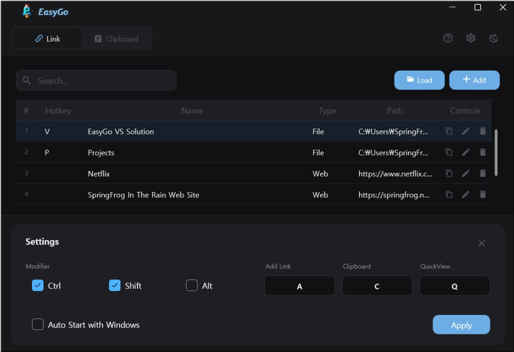 EasyGo Screenshot